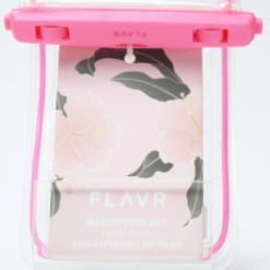 FLAVR Universal Waterproof Bag Clear Pink for Universal 6.0