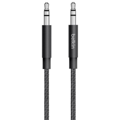 Belkin Premium Braided Tangle Free Aux Cable Black