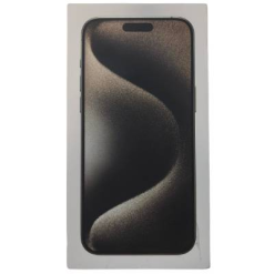 Apple iPhone 15 Pro Max Empty Box - Great for Gifts Natural Titanium