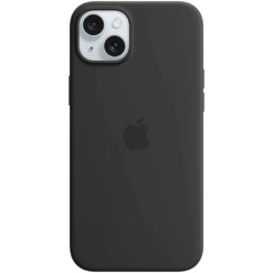 Apple Official Silicone Case with MagSafe Black for Iphone 15 Plus