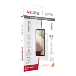 ZAGG Havana Protective Case & Glass Elite+ Screen Protector Bundle Clear for Galaxy A12