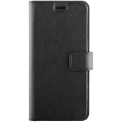 XQISIT Slim Wallet Selection Case Black for Galaxy J6 2018
