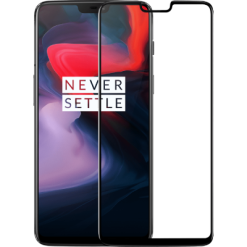 OnePlus OnePlus Official Tempered Glass Screen Protector Black fits OnePlus 6 Black for Oneplus 6