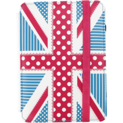 Trendz Polka Dot Union Jack Kindle Case Multicolour for Kindle 4