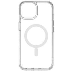 QDOS Hybrid Force + Snap MagSafe Case Clear for Iphone 15