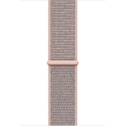 Apple Official Woven Nylon Sport Loop Band Pink Sand