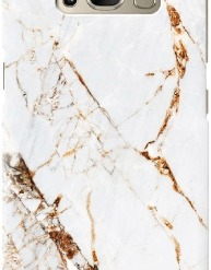 iDeal Of Sweden Fashion Case White Gold Marble for Galaxy S8 Plus
