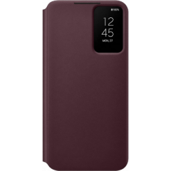 Samsung Official Smart Clear View Case Burgundy for Galaxy S22 Plus