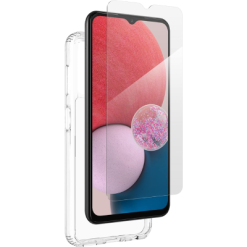 ZAGG Defence Protective Case and Glass Screen Protector Bundle Clear for Galaxy A13
