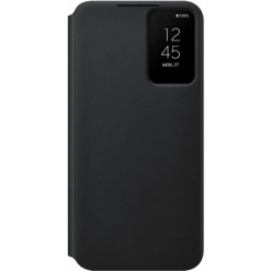 Samsung Official Smart Clear View Case Black for Galaxy S22 Plus