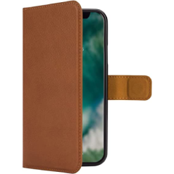 XQISIT Slim Wallet Selection Case Brown for Iphone X / Xs