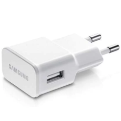 Samsung Official 12W 2 Pin USB Charging Plug White