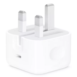 The Big Phone Store 20w USB-C Plug - Offers Fast and Efficient Charging White
