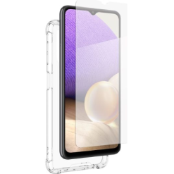 ZAGG Defence Protective Case and Glass Screen Protector Bundle Clear for Galaxy A32 5g