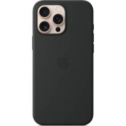 Apple Official Silicone Case with MagSafe Black for Iphone 16 Pro Max