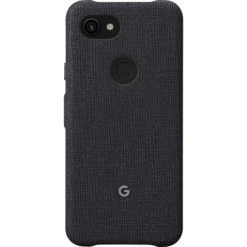 Google Official Fabric Protection Case Carbon Black for Pixel 3a Xl