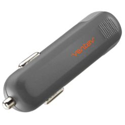 Ventev USB Single Port Car Charger Black
