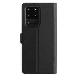 XQISIT Slim Wallet Selection Case Black for Galaxy S20 Ultra
