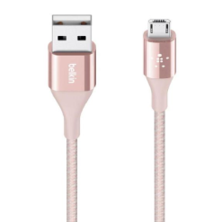 Belkin Mixit DuraTek Micro-USB to USB Charging Cable Rose Gold