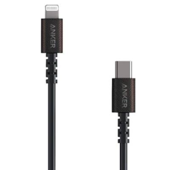 Anker PowerLine Select Lightning to USB-C Charging Cable Black