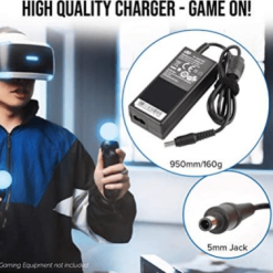 Feel Gud 8 Low Voltage Safe Mains Charger For Sony VR Black