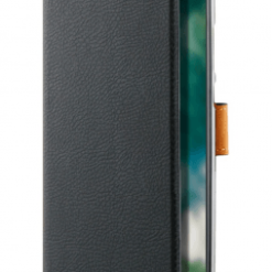 XQISIT Slim Wallet Selection Case Black for Galaxy A6 2018