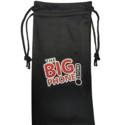 The Big Phone Store Mobile Phone Pouch - For When Life Gets A Little Smudged Black