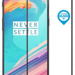 OnePlus Offical OnePlus 3D Tempered Glass Screen Protector fits OnePlus 5t Black for Oneplus 5t