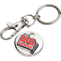 The Big Phone Store Trolley Coin Keyring