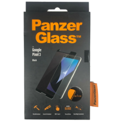 Panzerglass Tempered Glass Screen Protector Black for Pixel 3