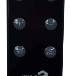 Feel Gud 8 AV Remote Black