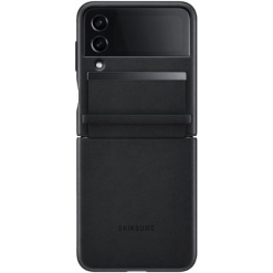 Samsung Official Flap Leather Cover Case Black for Galaxy Z Flip4