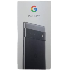 Google Pixel 6 Pro Empty Box - Great for Gifts Stormy Black