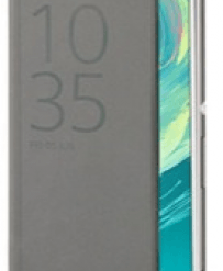 ROXFIT Ultra Slim Flip Case Clear for Xperia X