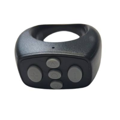 The Big Phone Store Multi Function Wireless Remote Control Ring Black