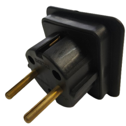 The Big Phone Store EU Travel Adaptor Black
