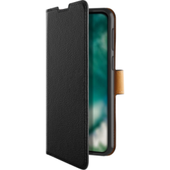 XQISIT Slim Wallet Selection Case Black for Galaxy A51
