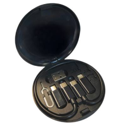 The Big Phone Store 60W Data Cable Set Black