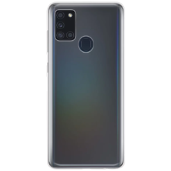 XQISIT Clear Flex Protection Case Clear for Galaxy A21s