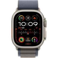 Apple Watch Ultra 2 LTE Titanium Case/blue Alpine Loop