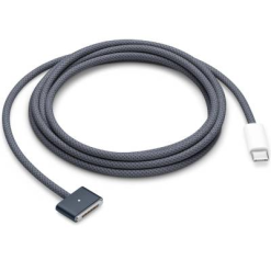 Apple Genuine USB-C to MagSafe 3 Braded Cable Midnight Blue